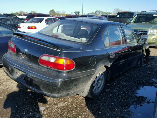 1G1NE52M0X6216161 - 1999 CHEVROLET MALIBU BLACK photo 4