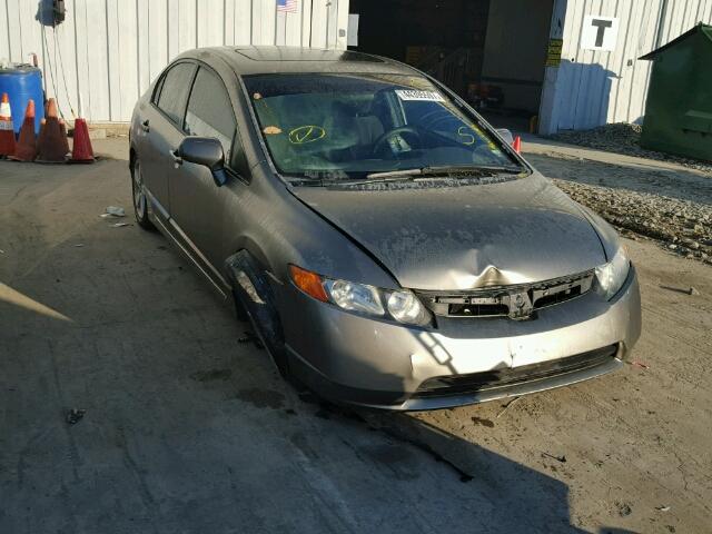 JHMFA15866S005386 - 2006 HONDA CIVIC GRAY photo 1