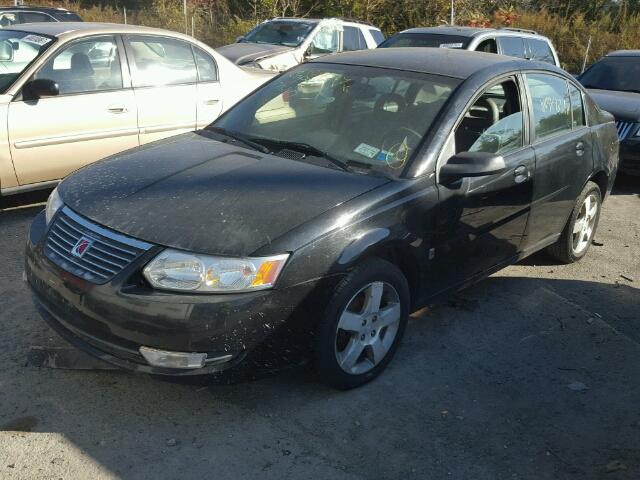 1G8AL55F77Z192703 - 2007 SATURN ION LEVEL BLACK photo 2