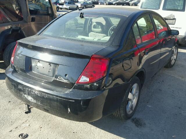 1G8AL55F77Z192703 - 2007 SATURN ION LEVEL BLACK photo 4