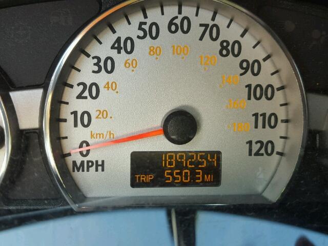 1G8AL55F77Z192703 - 2007 SATURN ION LEVEL BLACK photo 8