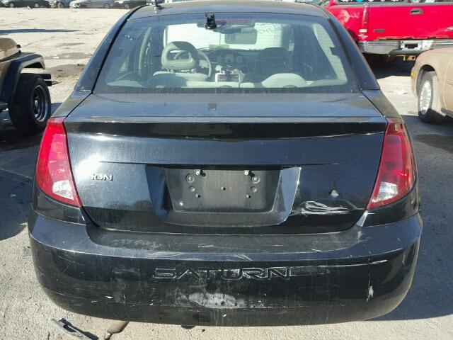 1G8AL55F77Z192703 - 2007 SATURN ION LEVEL BLACK photo 9