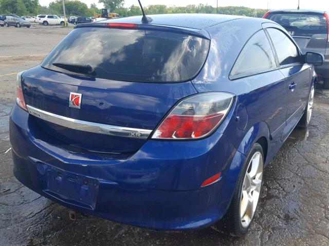 W08AT271585062054 - 2008 SATURN ASTRA XR BLUE photo 4