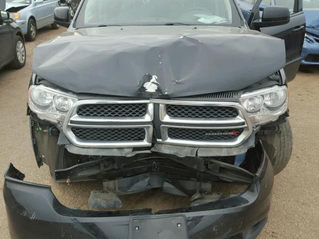 1C4RDHAG4CC257655 - 2012 DODGE DURANGO SX BLACK photo 7