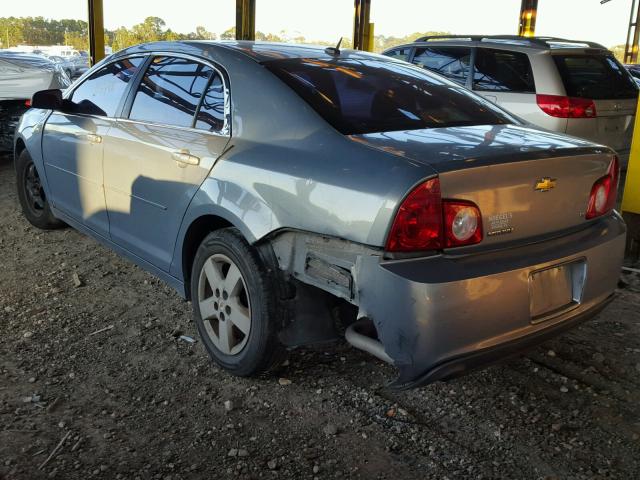 1G1ZG57B284230384 - 2008 CHEVROLET MALIBU LS BLUE photo 3