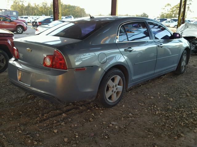 1G1ZG57B284230384 - 2008 CHEVROLET MALIBU LS BLUE photo 4