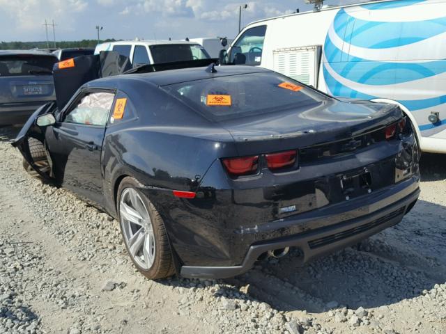 2G1FZ1EP2D9800833 - 2013 CHEVROLET CAMARO ZL1 BLACK photo 3