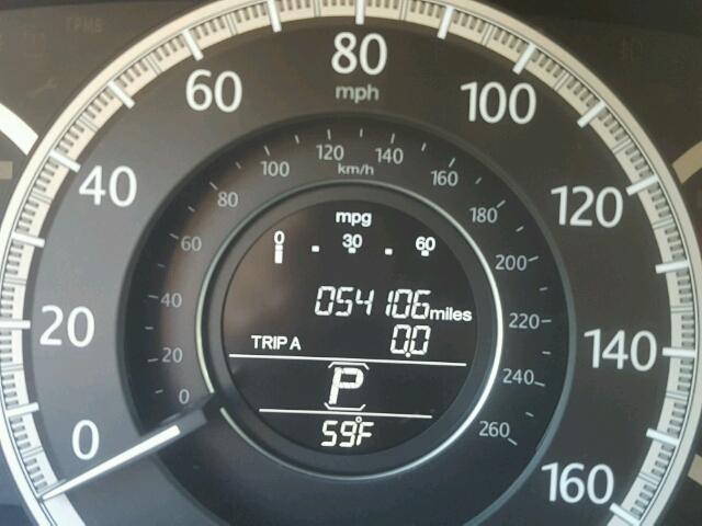 1HGCR3F85DA000904 - 2013 HONDA ACCORD EXL Boz foto 8