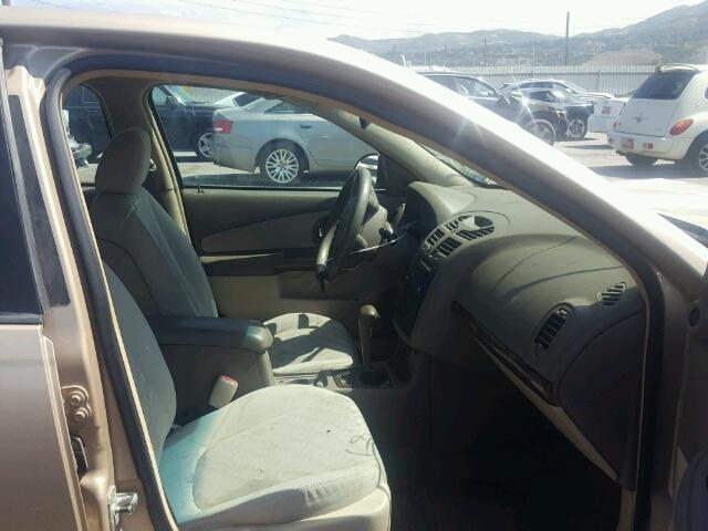 1G1ZT64855F164553 - 2005 CHEVROLET MALIBU MAX 金色 照片 5