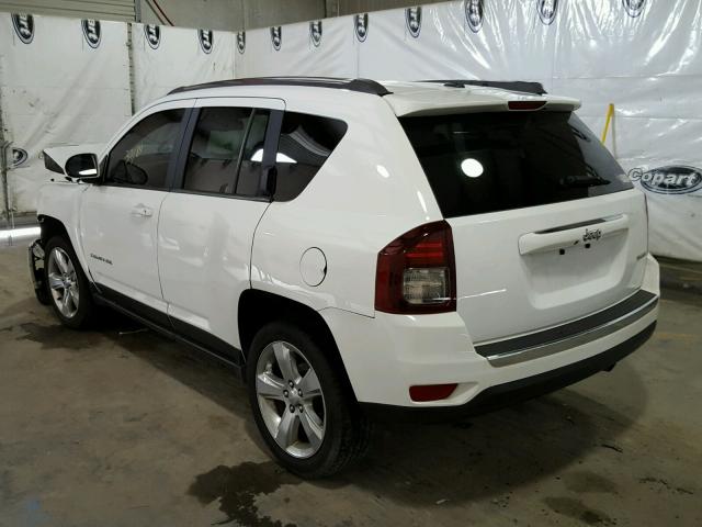 1C4NJCCB3ED652645 - 2014 JEEP COMPASS WHITE photo 4