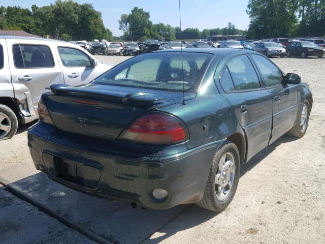 1G2NW52E82M567664 - 2002 PONTIAC GRAND AM G GREEN photo 4