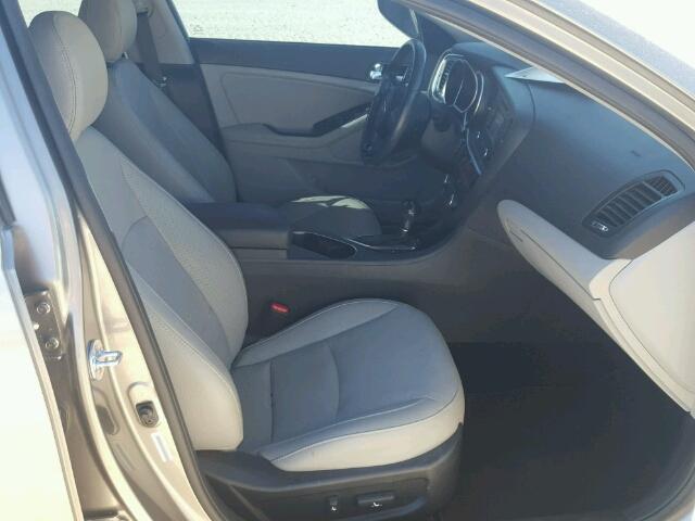 5XXGN4A77FG408120 - 2015 KIA OPTIMA EX SILVER photo 5