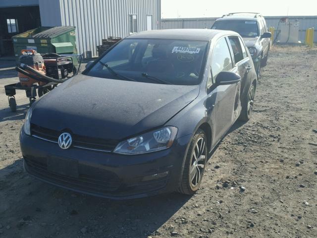 3VW217AU7FM094347 - 2015 VOLKSWAGEN GOLF BLUE photo 2