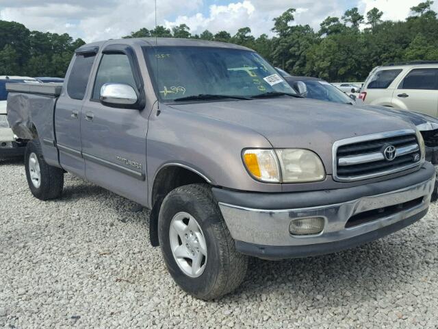 5TBBT4418YS112718 - 2000 TOYOTA TUNDRA GRAY photo 1