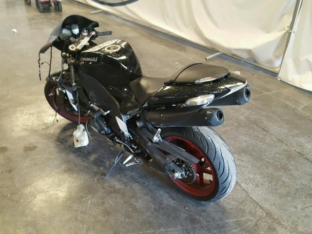 JKAZXCD157A027152 - 2007 KAWASAKI ZX1000 BLACK photo 3