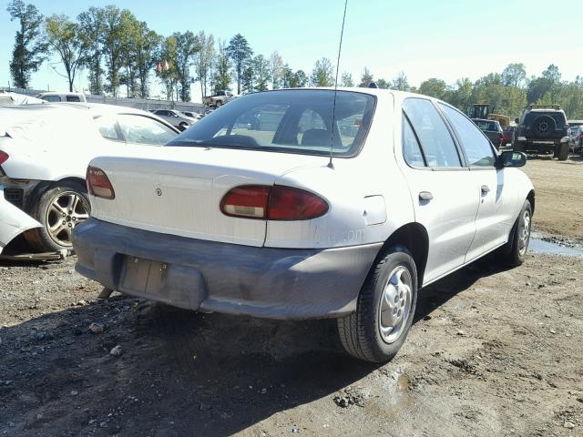 3G1JC524XTS883359 - 1996 CHEVROLET CAVALIER WHITE photo 4