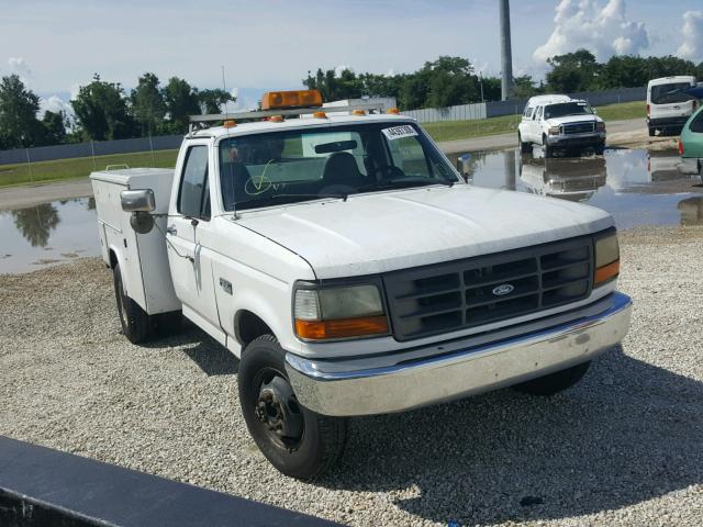 1FTJF35H4VEC00151 - 1997 FORD F350 WHITE photo 1