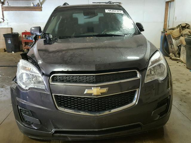 2GNFLFEK7F6333270 - 2015 CHEVROLET EQUINOX LT CHARCOAL photo 9