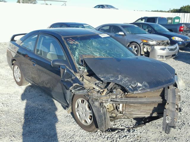 1HGEM22532L109442 - 2002 HONDA CIVIC LX BLACK photo 1