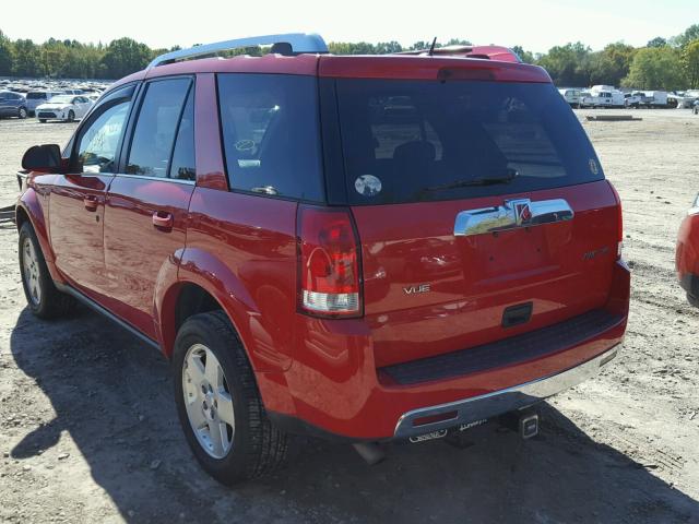 5GZCZ63437S810434 - 2007 SATURN VUE RED photo 3