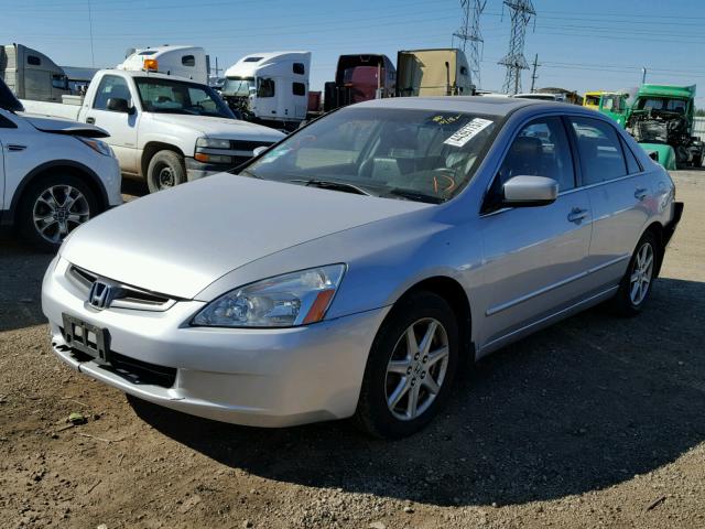 1HGCM66533A074116 - 2003 HONDA ACCORD EX SILVER photo 2