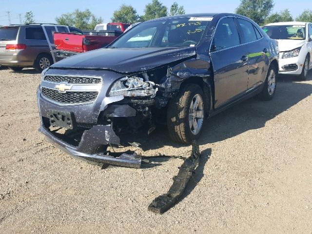 1G11C5SA1DF166604 - 2013 CHEVROLET MALIBU 1LT BLUE photo 2