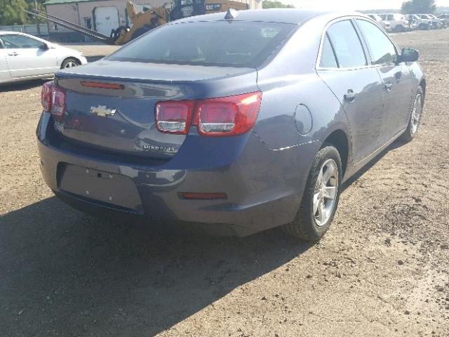 1G11C5SA1DF166604 - 2013 CHEVROLET MALIBU 1LT BLUE photo 4