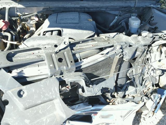 3GTRCUEA0AG228889 - 2010 GMC SIERRA SILVER photo 7