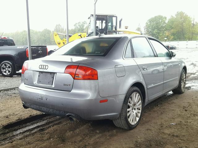 WAUAF78E66A185473 - 2006 AUDI A4 2 GRAY photo 4