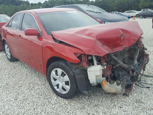 4T4BE46K68R026506 - 2008 TOYOTA CAMRY RED photo 1