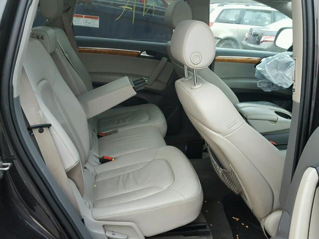 WA1BY74L58D042032 - 2008 AUDI Q7 3.6 QUA GRAY photo 6