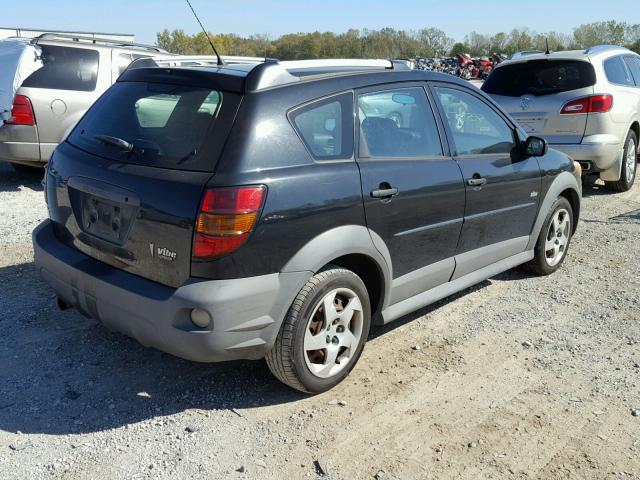 5Y2SL63895Z455162 - 2005 PONTIAC VIBE BLACK photo 4