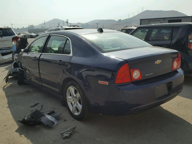 1G1ZB5E0XCF251657 - 2012 CHEVROLET MALIBU LS BLUE photo 3