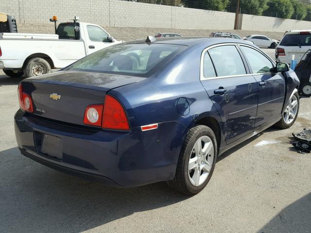 1G1ZB5E0XCF251657 - 2012 CHEVROLET MALIBU LS BLUE photo 4