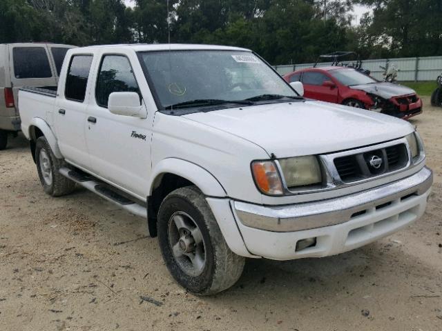 1N6ED27TXYC337952 - 2000 NISSAN FRONTIER C WHITE photo 1