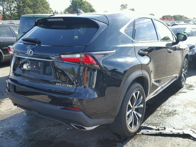 JTJBARBZXG2048378 - 2016 LEXUS NX BLACK photo 4