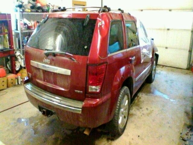 1J8HR682X8C141338 - 2008 JEEP GRAND CHER MAROON photo 4