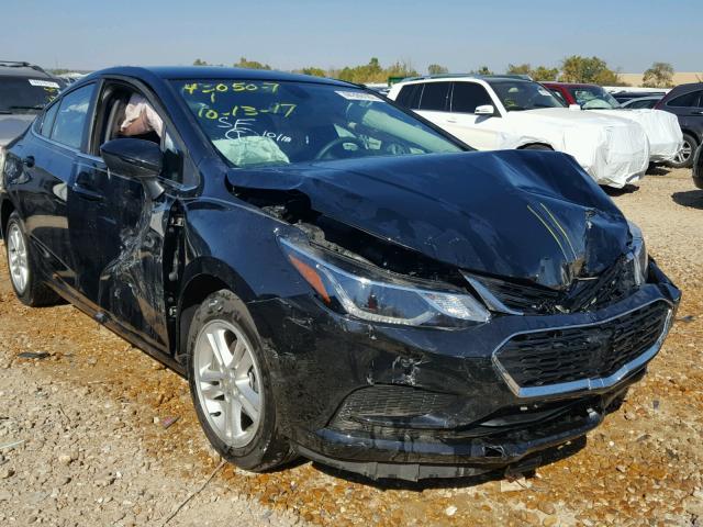 1G1BE5SM1G7295479 - 2016 CHEVROLET CRUZE LT BLACK photo 9