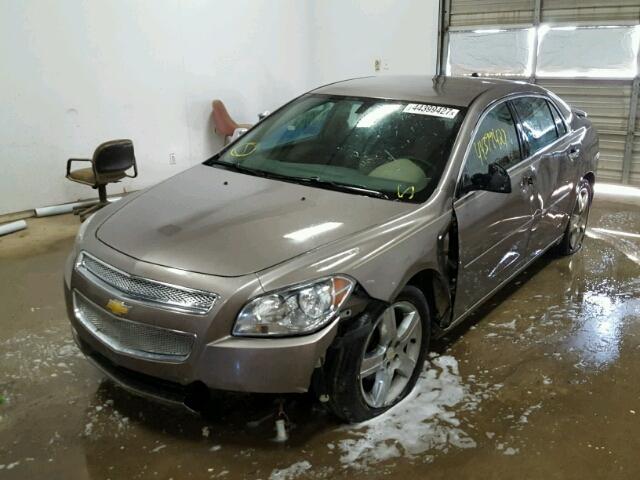 1G1ZC5E0XCF345034 - 2012 CHEVROLET MALIBU 1LT 灰色 照片 2