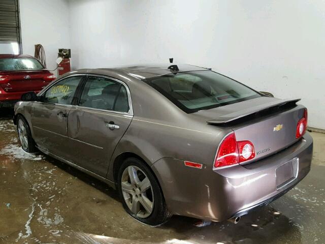 1G1ZC5E0XCF345034 - 2012 CHEVROLET MALIBU 1LT 灰色 照片 3