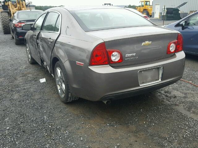 1G1ZC5EB1AF186290 - 2010 CHEVROLET MALIBU 1LT ბეჟი ფოტო 3
