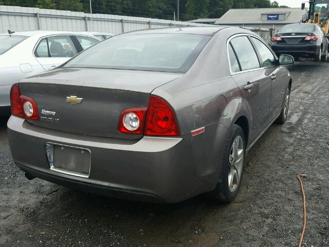 1G1ZC5EB1AF186290 - 2010 CHEVROLET MALIBU 1LT ბეჟი ფოტო 4