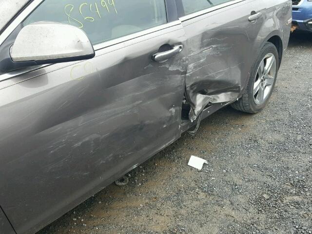 1G1ZC5EB1AF186290 - 2010 CHEVROLET MALIBU 1LT ბეჟი ფოტო 9