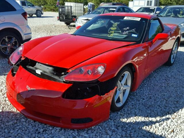 1G1YA2DW7C5110487 - 2012 CHEVROLET CORVETTE RED photo 2