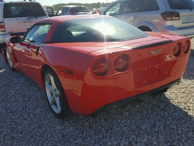 1G1YA2DW7C5110487 - 2012 CHEVROLET CORVETTE RED photo 3