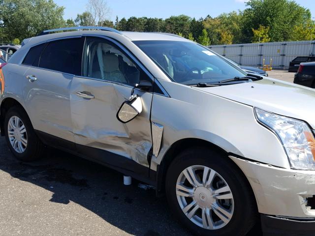 3GYFNGE31DS634742 - 2013 CADILLAC SRX LUXURY CREAM photo 10