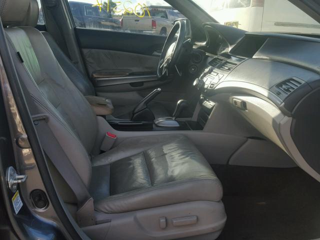 1HGCP36858A015107 - 2008 HONDA ACCORD GRAY photo 5