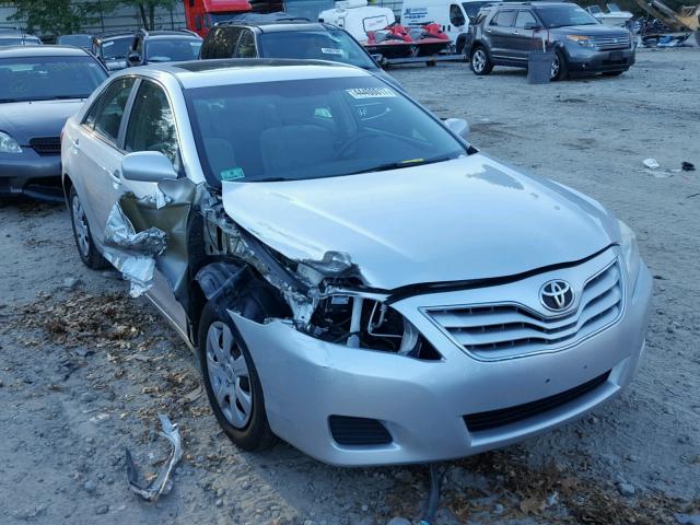 4T4BF3EK2AR014982 - 2010 TOYOTA CAMRY BASE SILVER photo 1