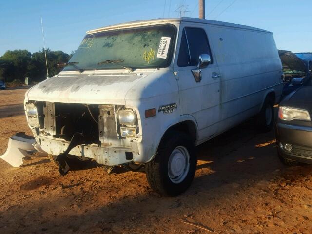 2GCEG25H2M4144279 - 1991 CHEVROLET G20 WHITE photo 2