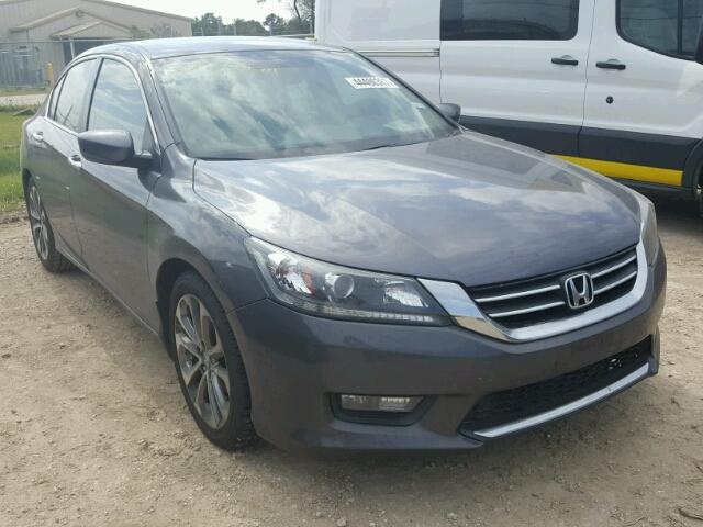 1HGCR2F52FA107752 - 2015 HONDA ACCORD SPO GRAY photo 1